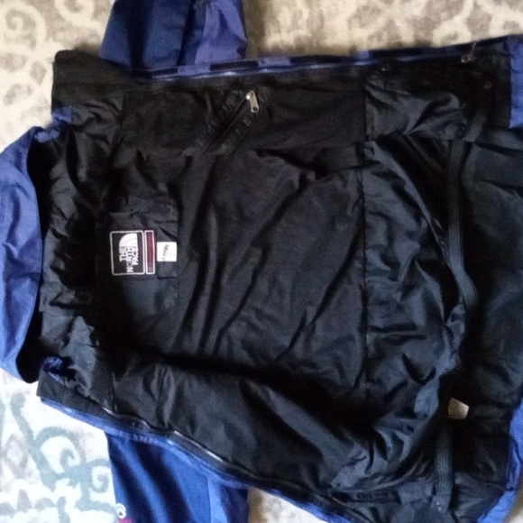 The North Face Women's Vtg Summit Series Gore-Tex Jacket Medium Blue Waterproof - Picture 5 of 7